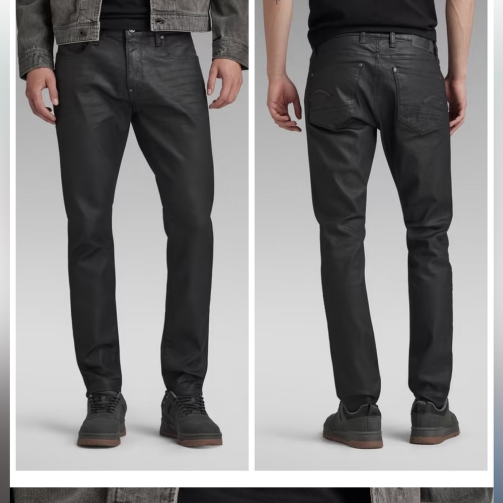G Star Black skinny Revend jeans